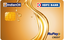 IndianOil HDFC credit card from HDFC Bank