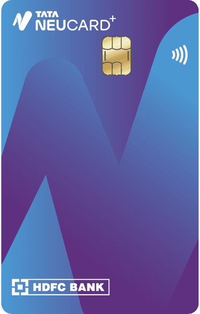 Tata Neu Plus credit card from HDFC Bank